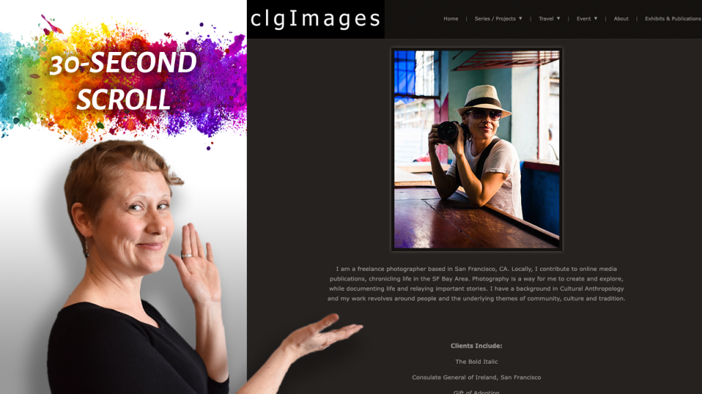 Cheryl Guerrero website screenshot